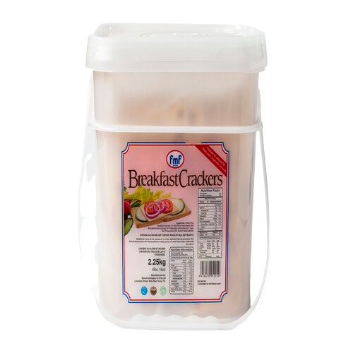 thumbnail image 2 of FMF Fiji Breakfast Crackers - 2kg Bucket Of Light, Crunchy Square Biscuits From Fiji Islands 2 of 9