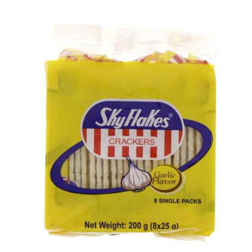 Skyflakes Garlic Crackers