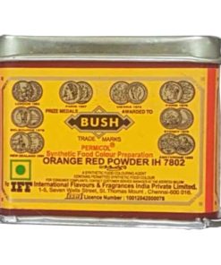Bush Orange Red Colour 100g