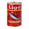 Ligo Sardines Hot 425g
