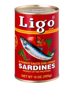 Ligo Sardines Hot 425g