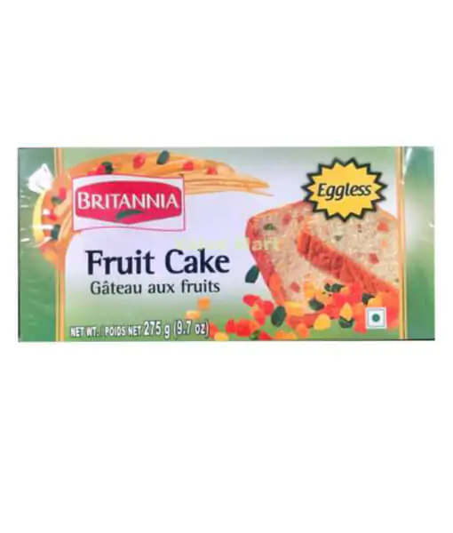 britannia fruit cake eggless