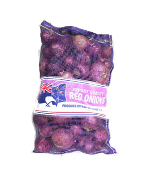 fresh red onion bag