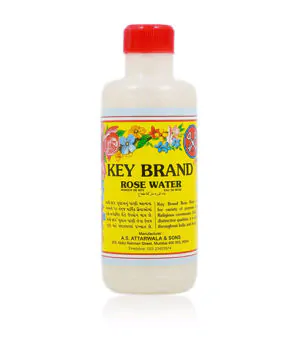 key brand rose water