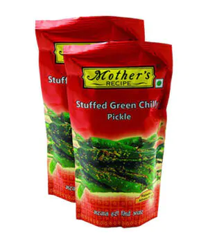 mothers stuffed green chilli