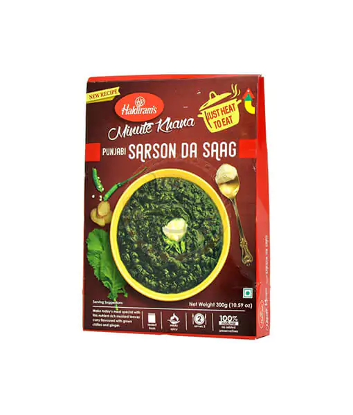 Haldi Sarso ka Saag 300g