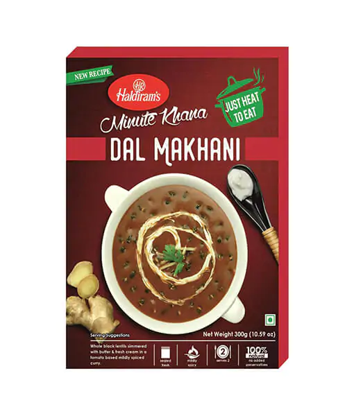 Haldiram Dal Makhani RTE