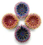 Fancy Diya Set