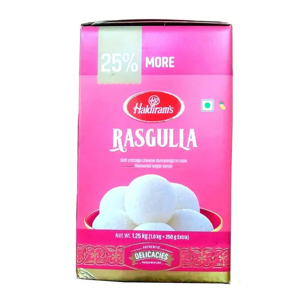 Haldiram Rasgulla 1.25kg