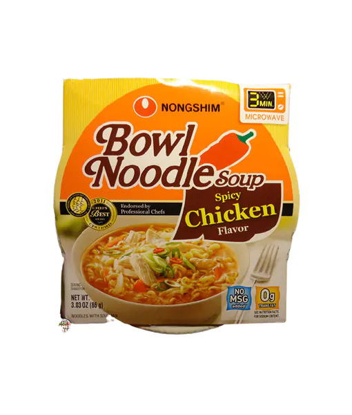 Bowl Noodles Spicy Chicken