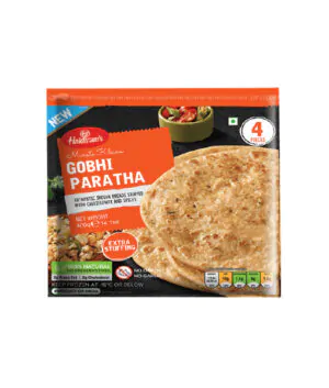 Haldi Gobhi Parantha 4pc