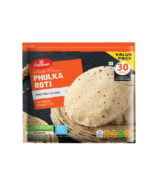 Haldiram Phulka Roti 30pc