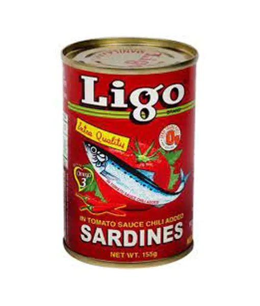 Ligo Sardines Hot 155g