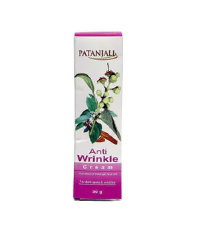 Patanjali Anti Wrinkle Crm 50g