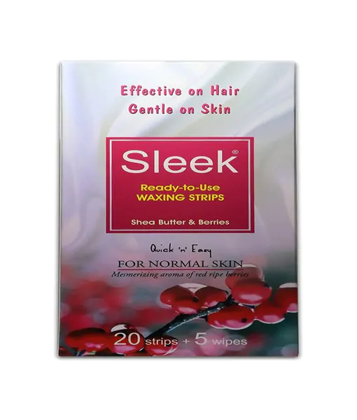 Sleek Waxing Strips Dry 20pc