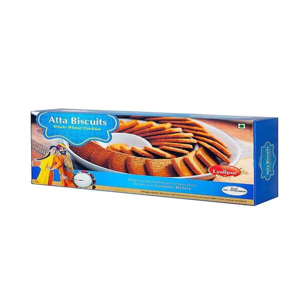 Lyallpur Atta Biscuits 250g