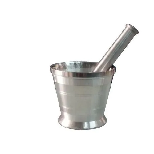 Mortar Pestel Aluminium Med