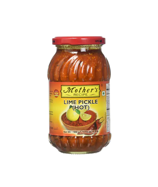 Mothers Lime Pickle Hot 500g