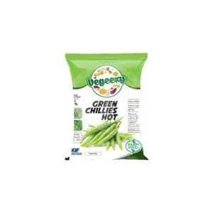 Vegeezy Green Chilli Hot 340g