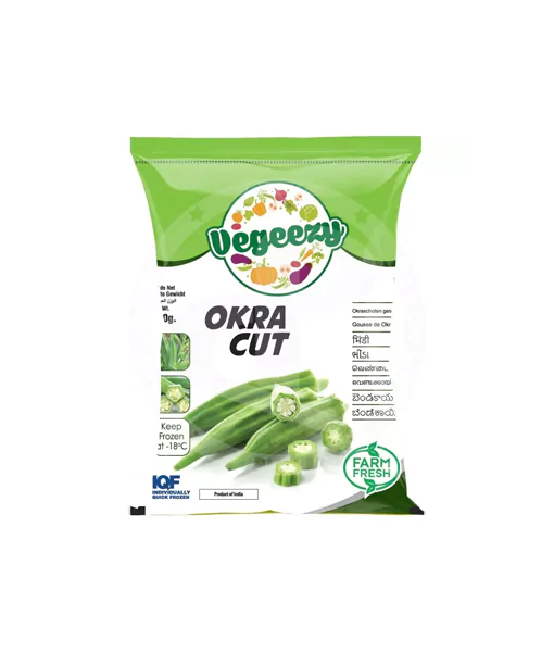 Vegeezy Okra Cut 340g